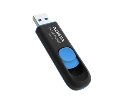PenDrive ADATA 128GB DashDrive UV128 czarno-niebieski (USB 3.1)